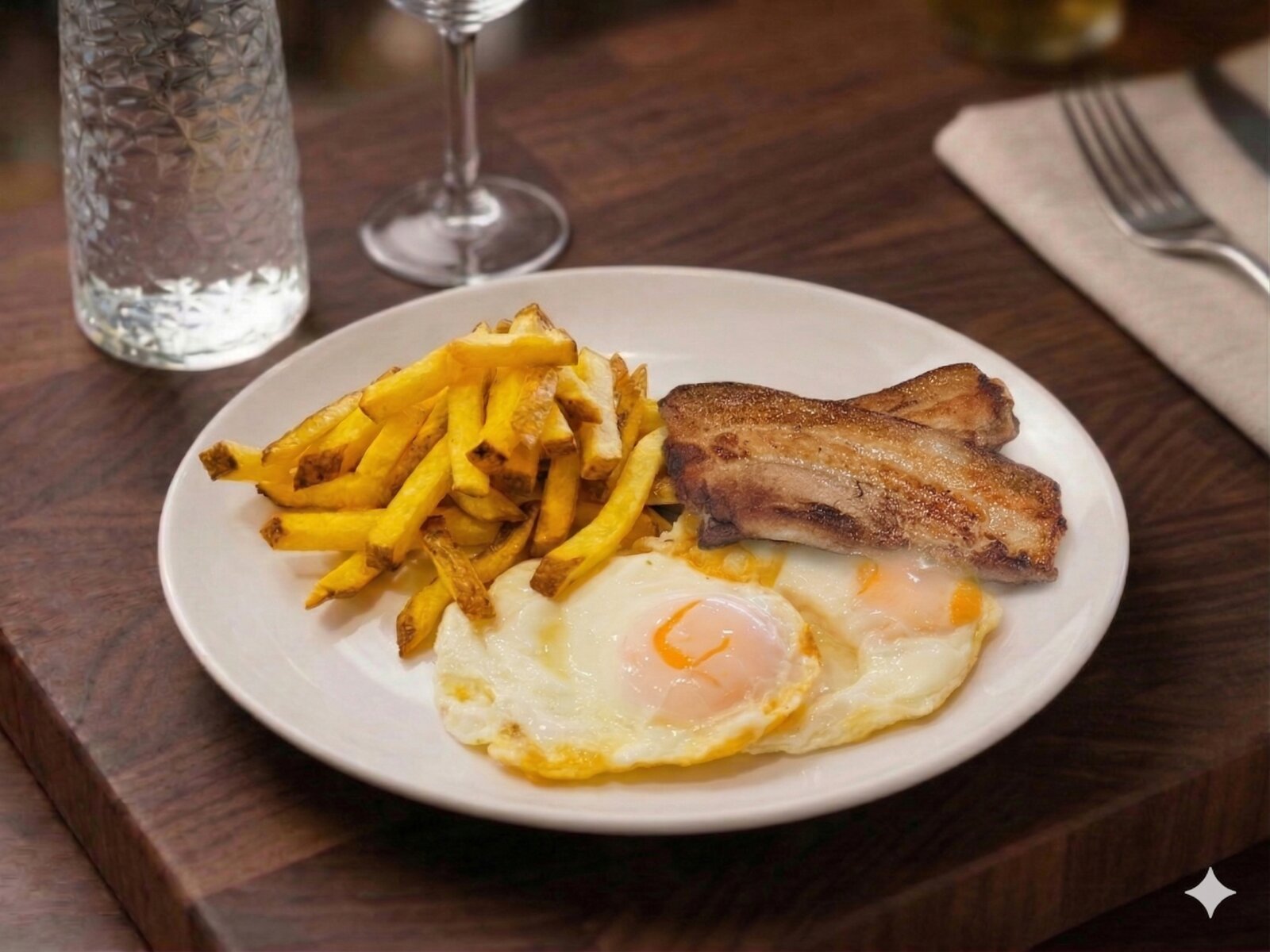 Panceta baja temperatura Smithers Restaurant Madrid