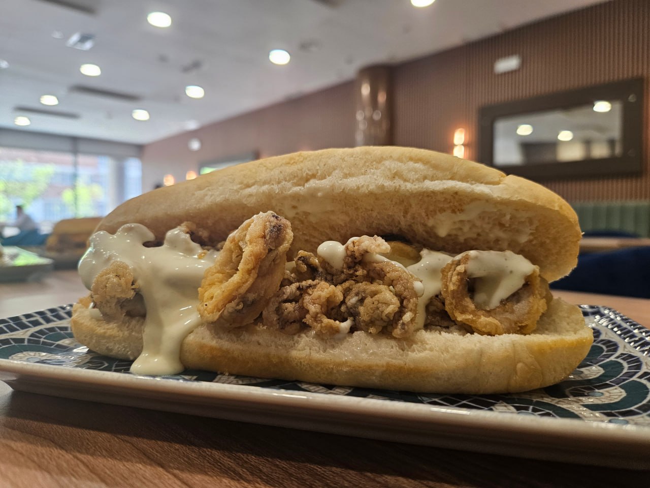 Calamares a la andaluza con alioli